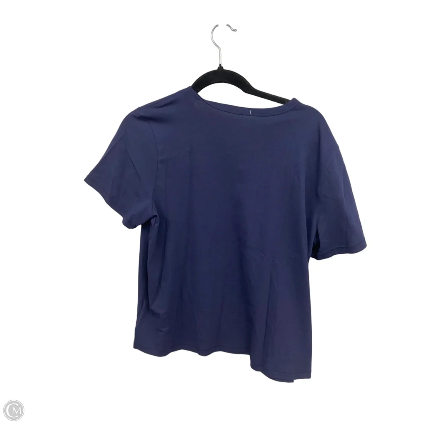 Top Short Sleeve Basic By Gap In Navy, Size: L