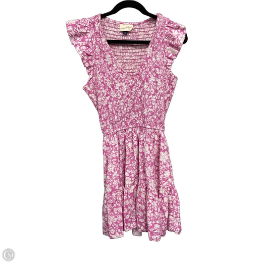 Dress Casual Short By Universal Thread In Pink & White, Size: Xs