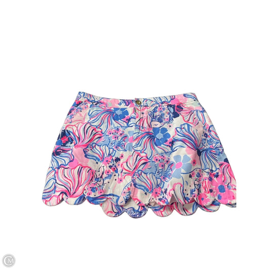 Skort Designer By Lilly Pulitzer In Floral Print, Size: 8