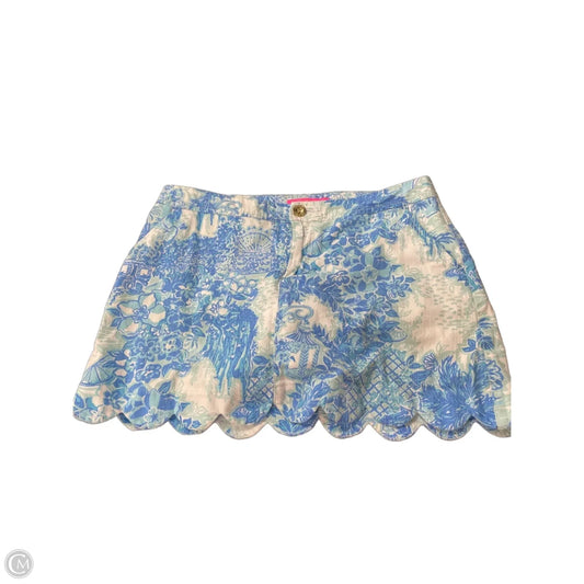 Skort Designer By Lilly Pulitzer In Blue & Green, Size: 6