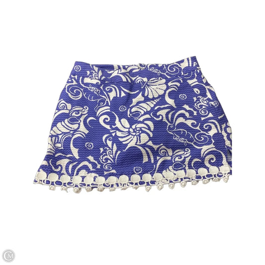 Skort Designer By Lilly Pulitzer In Animal Print, Size: 4