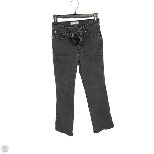 Jeans Flared By Madewell In Grey, Size: 2