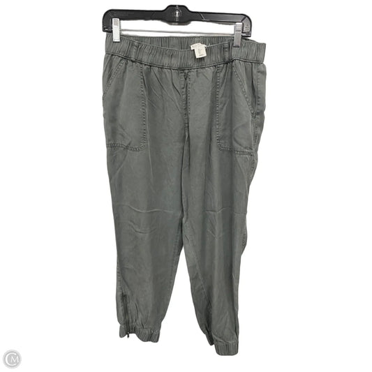 Pants Joggers By Nicole Miller In Green, Size: L