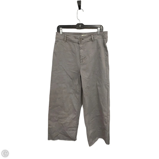 Jeans Wide Leg By Oat In Grey, Size: 10