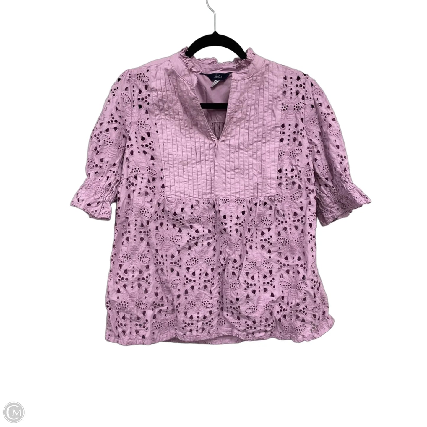 Top Short Sleeve By Clothes Mentor In Purple, Size: 6