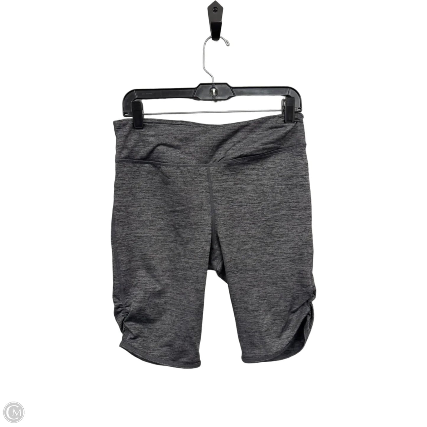 Athletic Shorts By Gaiam In Grey, Size: L
