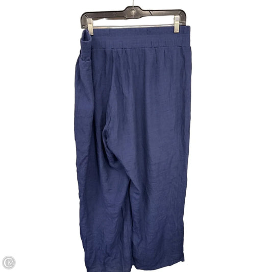 Pants Wide Leg By New Directions In Blue, Size: 1x