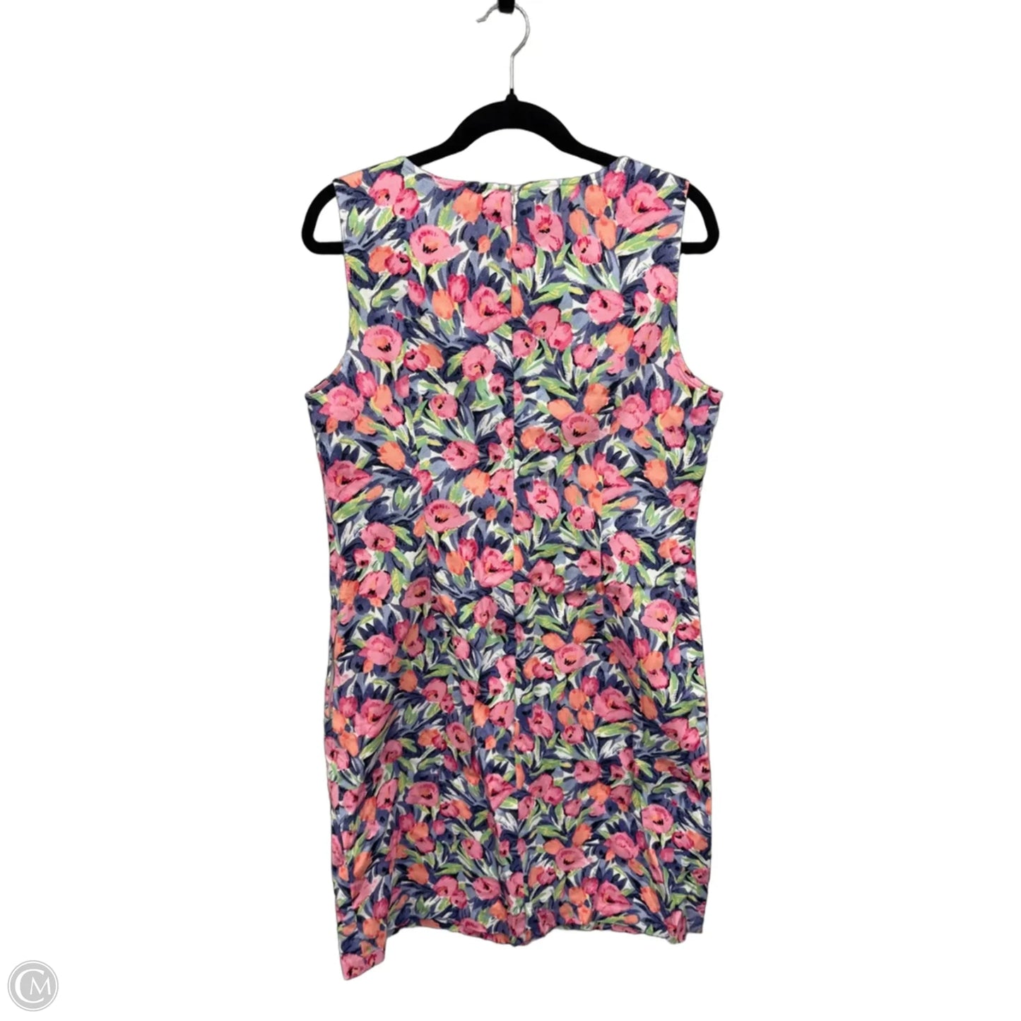 Dress Casual Midi By Talbots In Floral Print, Size: 12