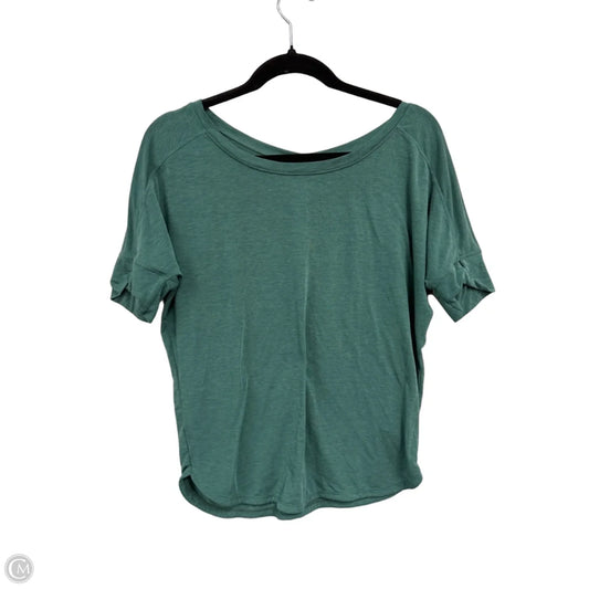 Top Short Sleeve By Prana In Green, Size: Xs