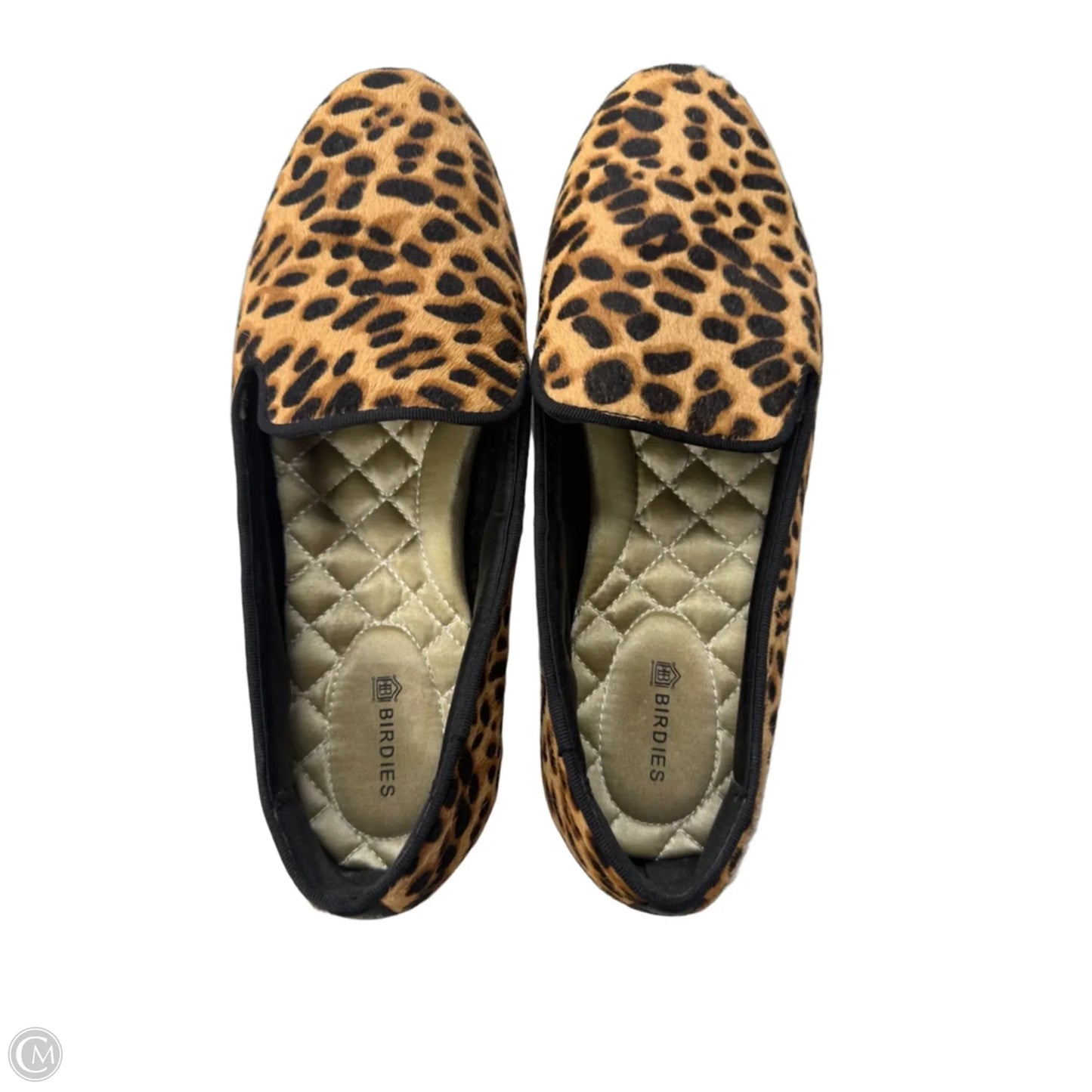 Shoes Flats By Birdies In Animal Print, Size: 7