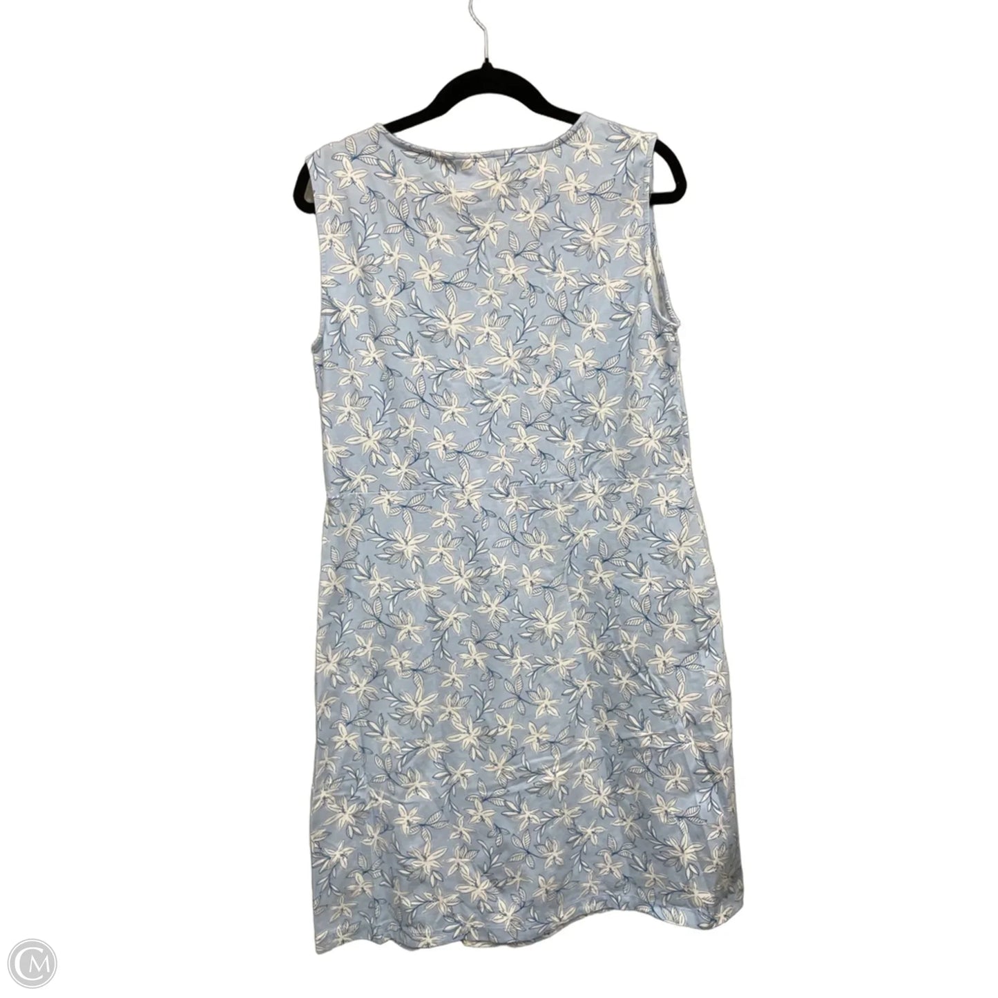 Dress Casual Short By Lands End In Floral Print, Size: L
