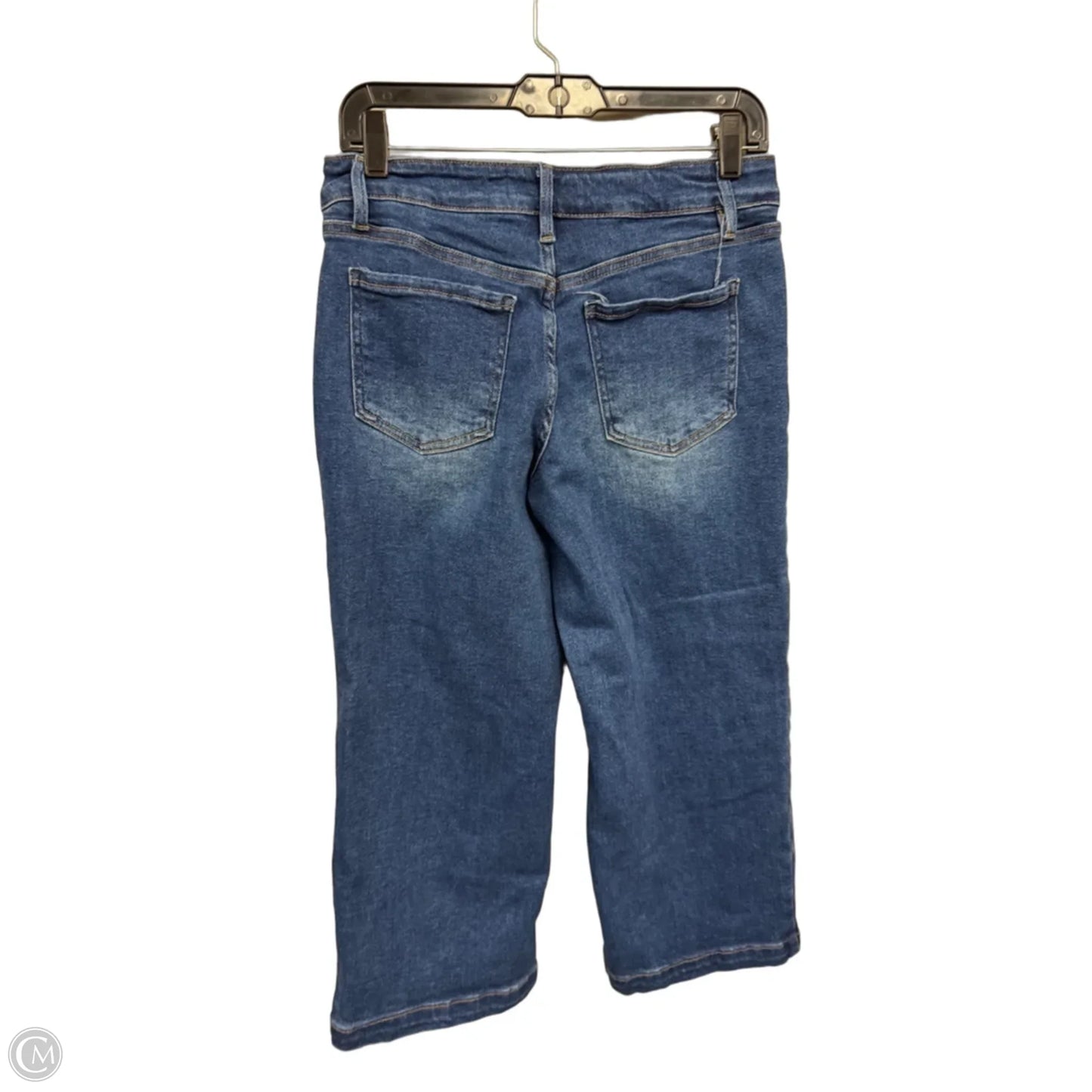 Jeans Wide Leg By Royalty In Blue, Size: 8