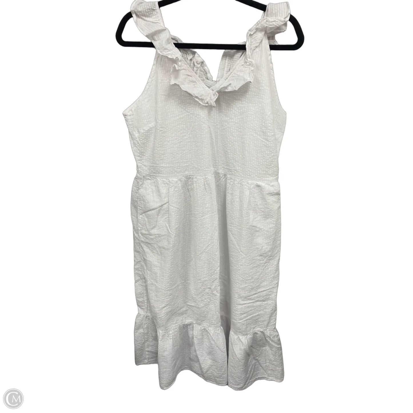 Dress Casual Midi By Target-designer In White, Size: L