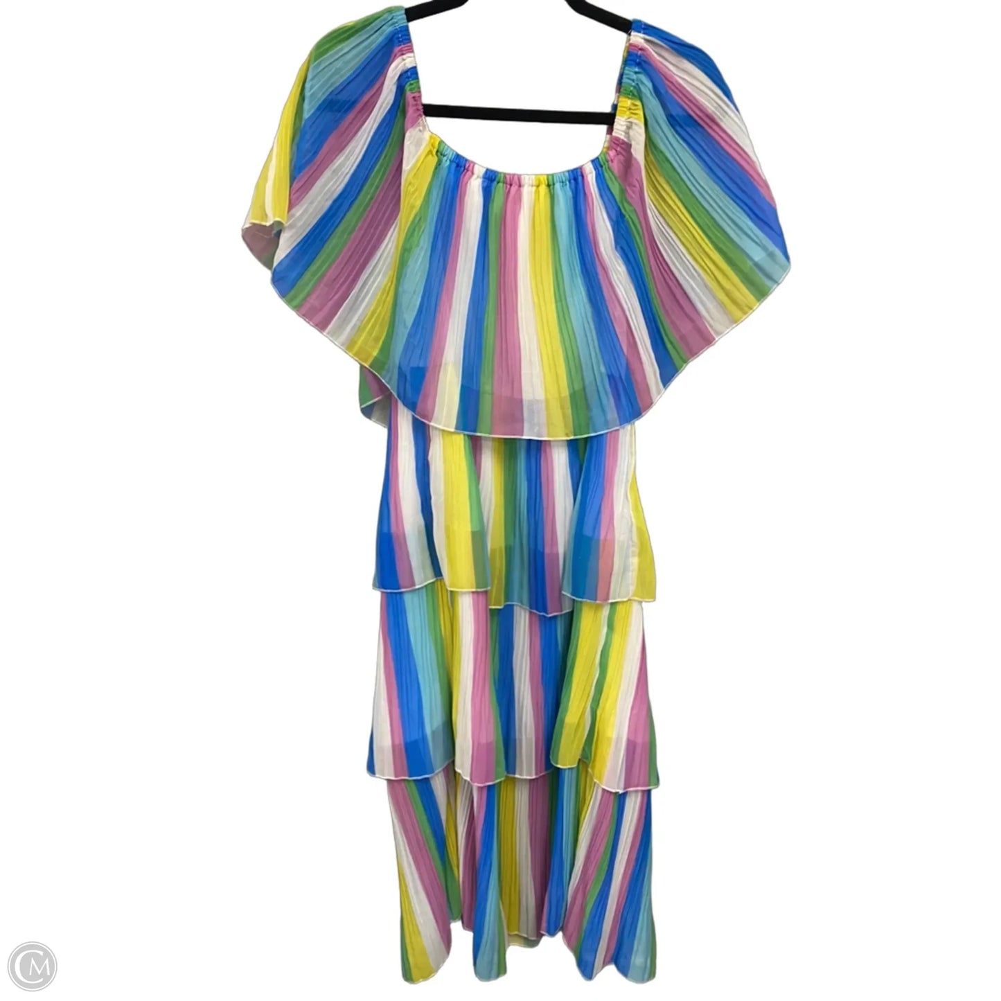 Dress Casual Maxi By Clothes Mentor In Striped Pattern, Size: Xl