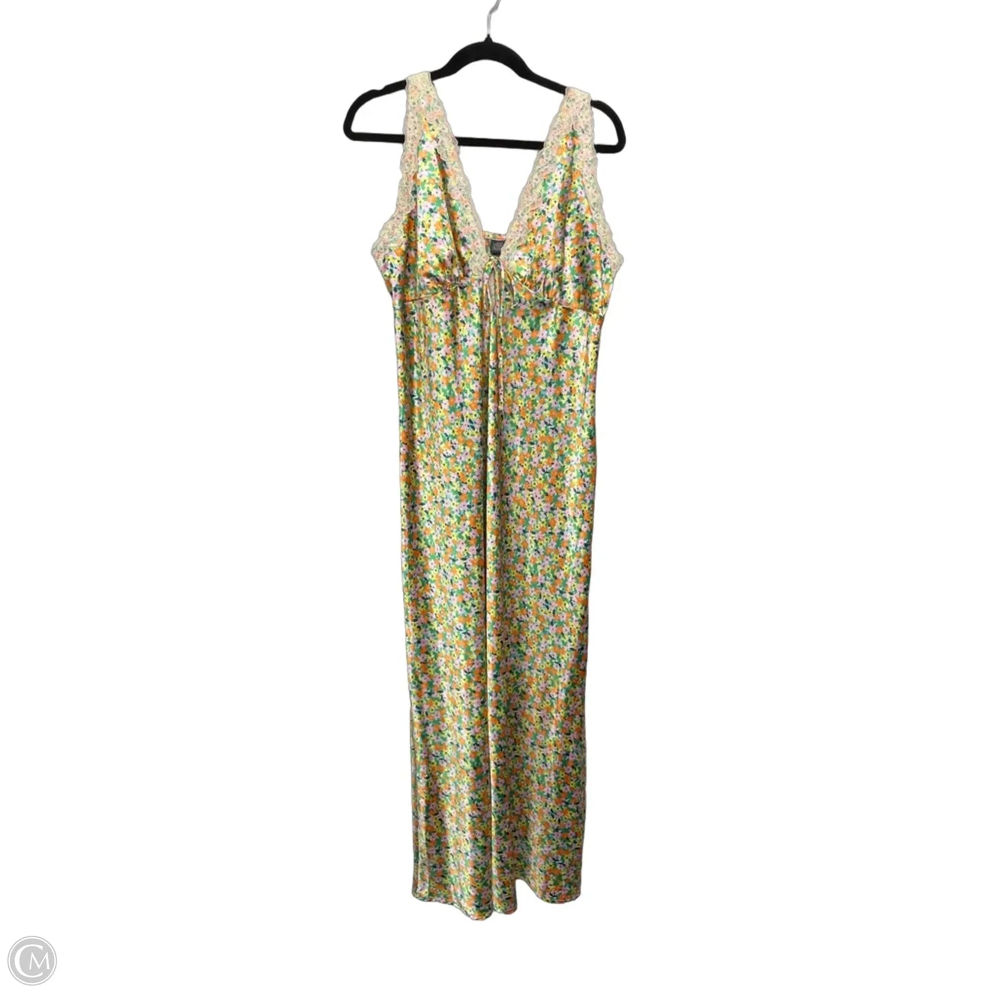 Dress Casual Maxi By Wild Fable In Floral Print, Size: Xl