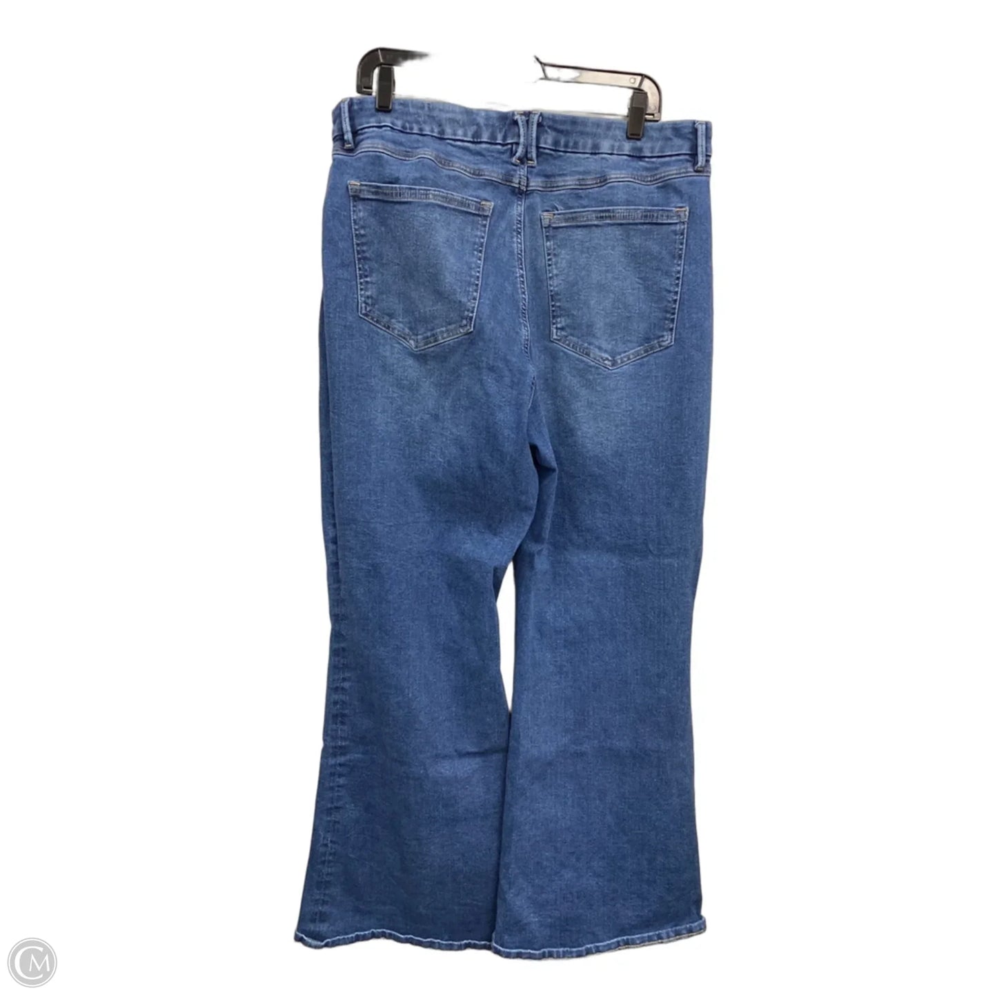 Jeans Flared By Forever 21 In Blue, Size: 20