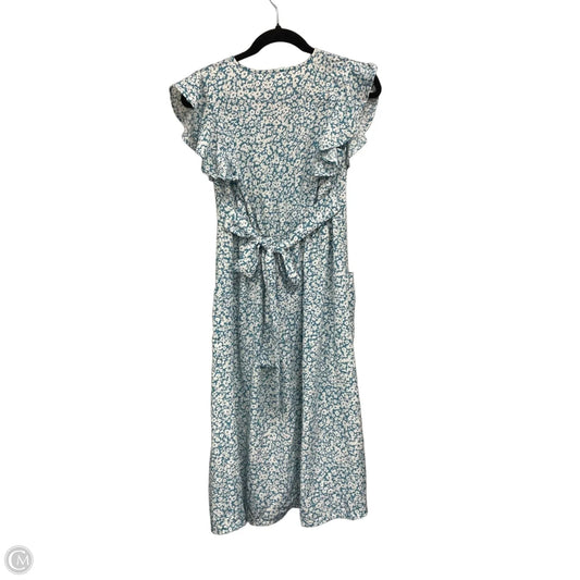 sienna sky green floral dress Texas Bouquet - Sienna Dress main image 0