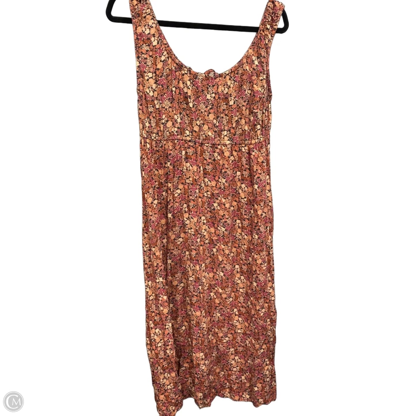 Dress Casual Midi By Old Navy In Floral Print, Size: M