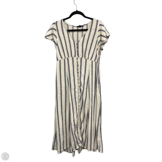 Dress Casual Maxi By Jane And Delancey In Striped Pattern, Size: M