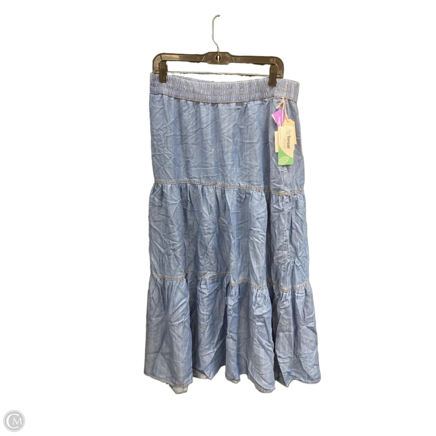 Skirt Maxi By Sigrid Olsen In Blue, Size: L