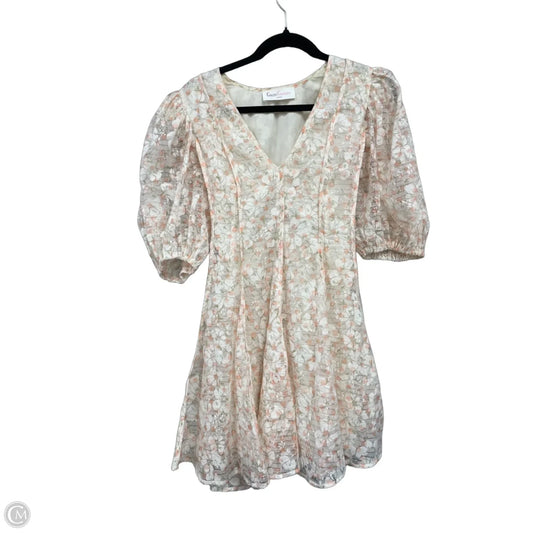 Dress Casual Short By Clothes Mentor In Floral Print, Size: L