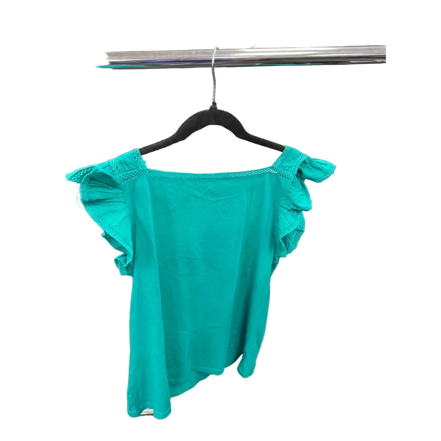 Top Short Sleeve By Loft In Blue, Size: S