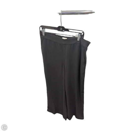 Pants Wide Leg By Loft In Black, Size: M