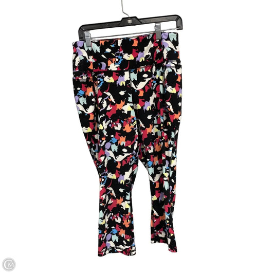 Athletic Leggings By Livi Active In Multi-colored, Size: Xl