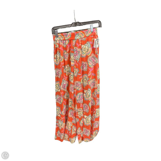 Pants Wide Leg By Z Supply In Floral Print, Size: S