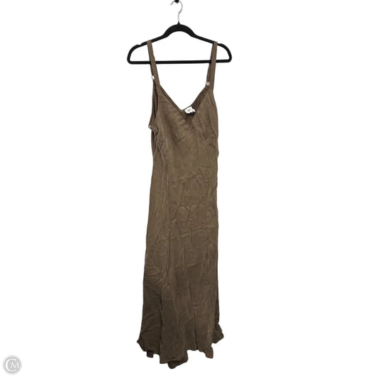 Dress Casual Maxi By Princess Polly In Brown, Size: 14