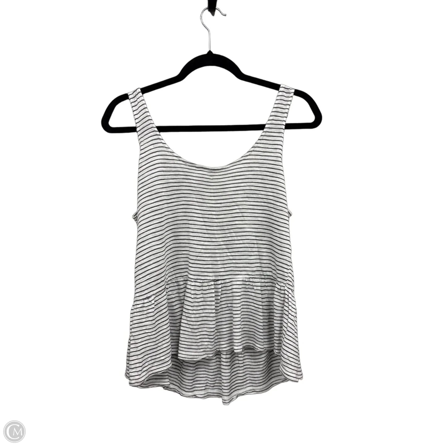 Top Sleeveless By Aeropostale In Striped Pattern, Size: S