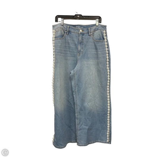 Jeans Wide Leg By On 34th In Blue, Size: 14
