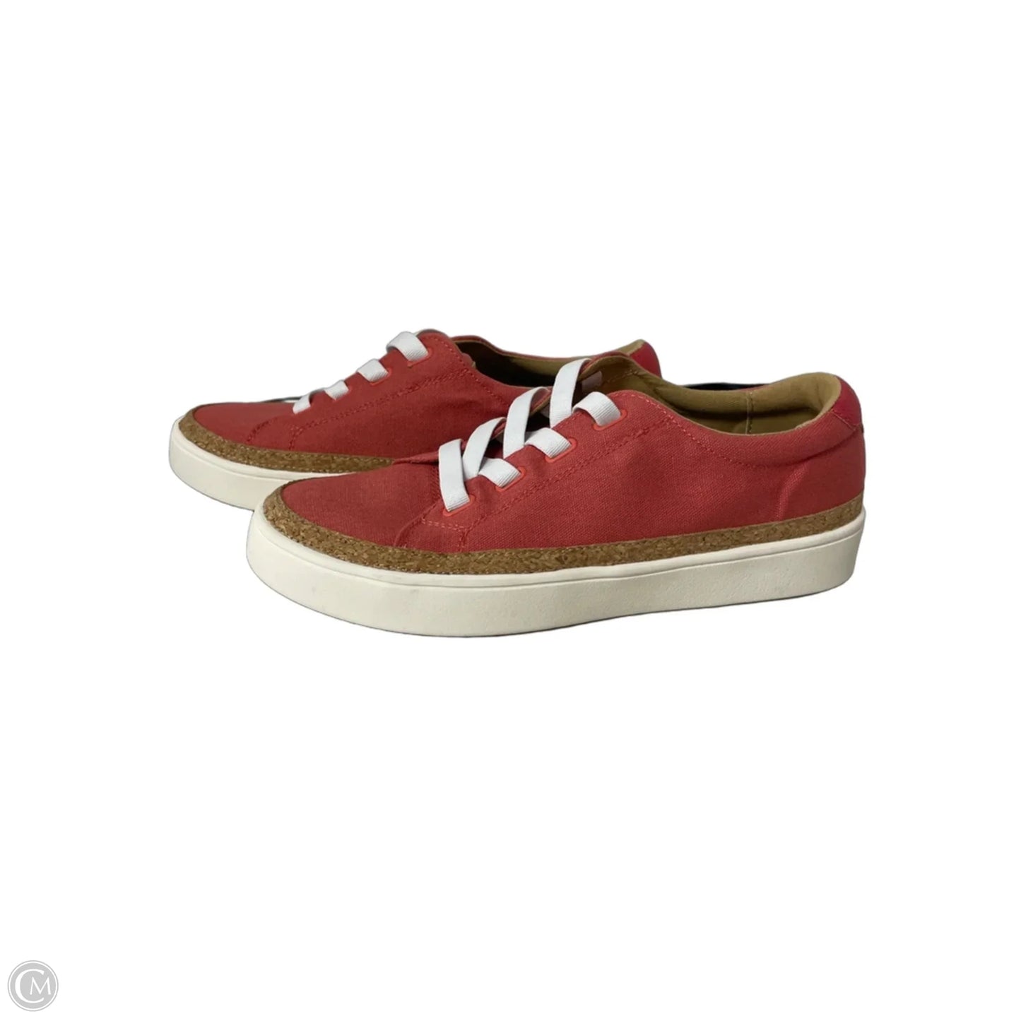 Shoes Sneakers By Clothes Mentor In Orange, Size: 8.5