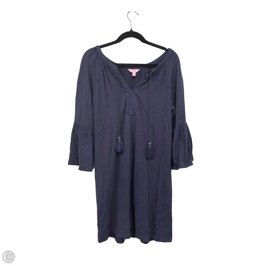 Dress Designer By Lilly Pulitzer In Navy, Size: M