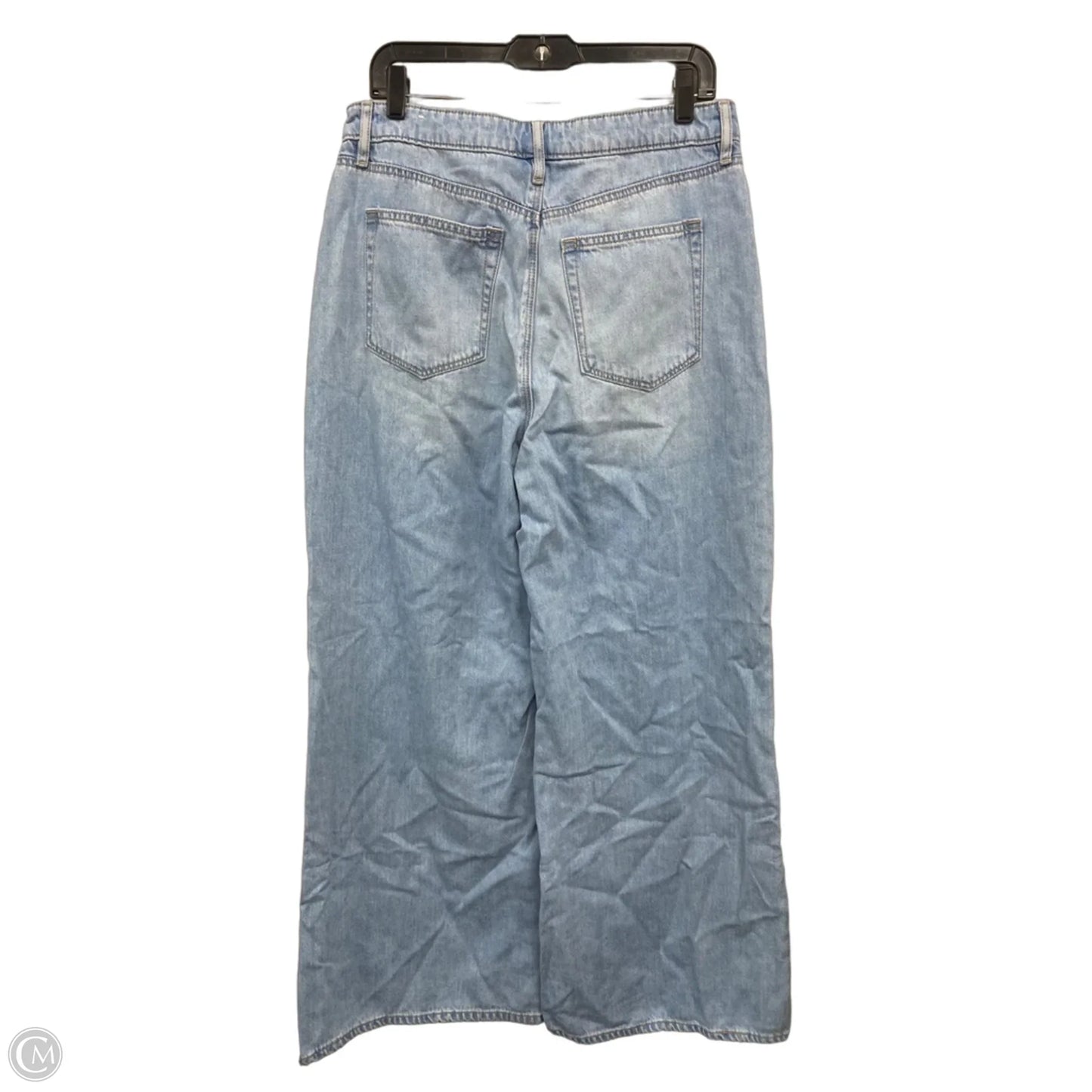 Jeans Wide Leg By Loft In Blue, Size: 10