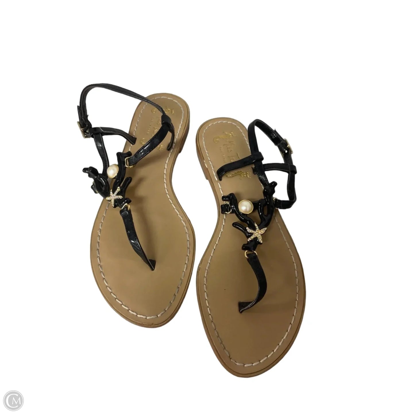 Sandals Flats By Target-designer In Black, Size: 6.5