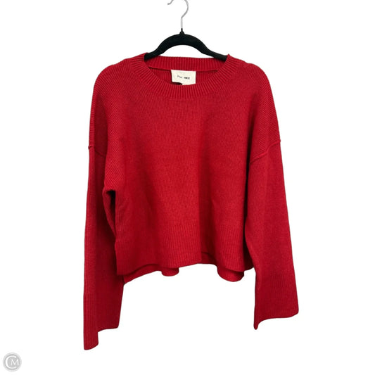 Sweater By Pink Rose In Red, Size: Xl