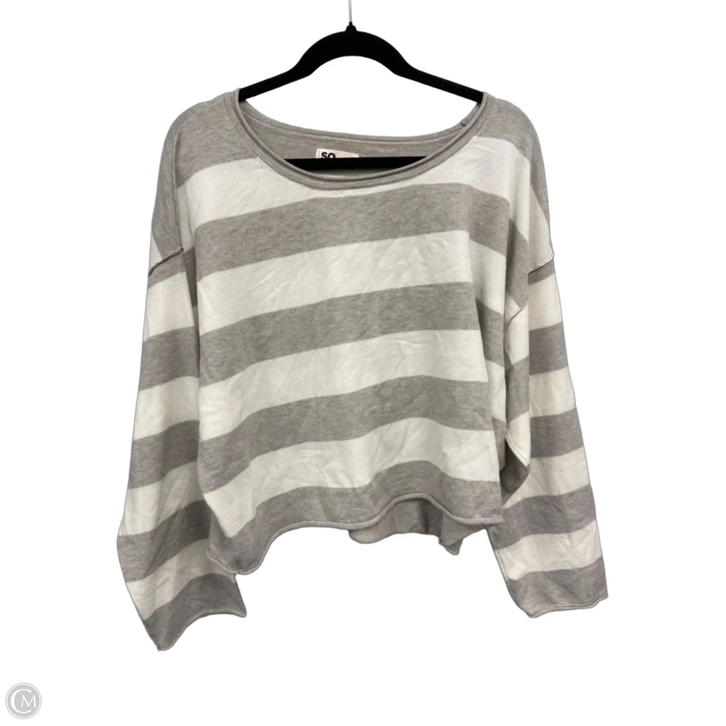 Sweater By So In Striped Pattern, Size: Xl