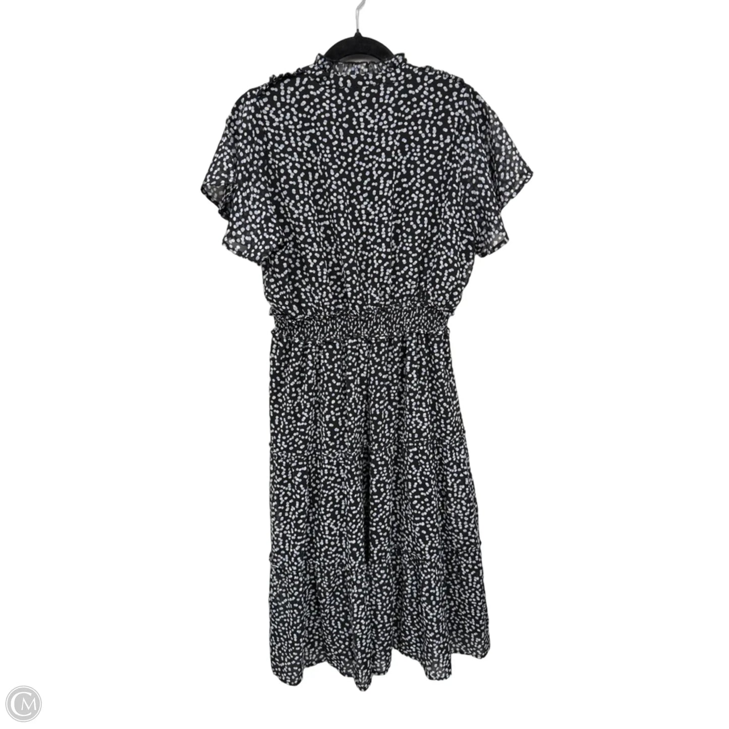 Dress Casual Midi By Melrose And Market In Polkadot Pattern, Size: Xl