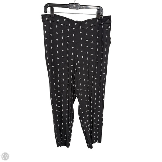 Pants Other By Loft In Black & White, Size: L