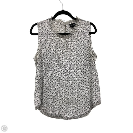 Top Sleeveless By Who What Wear In Floral Print, Size: L