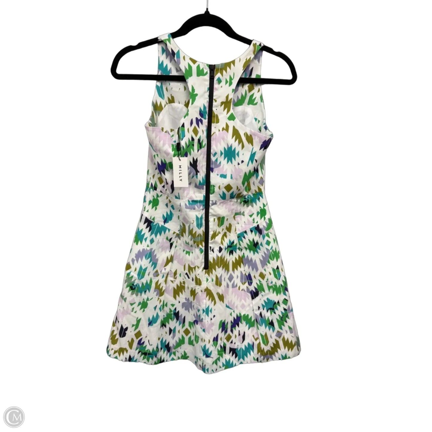 Dress Designer By Milly In Geometric Pattern, Size: 0