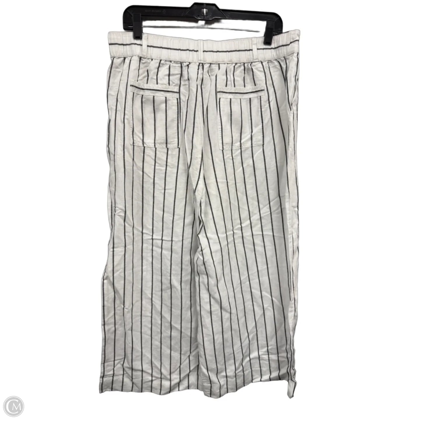 Pants Wide Leg By Joie In Striped Pattern, Size: Xl