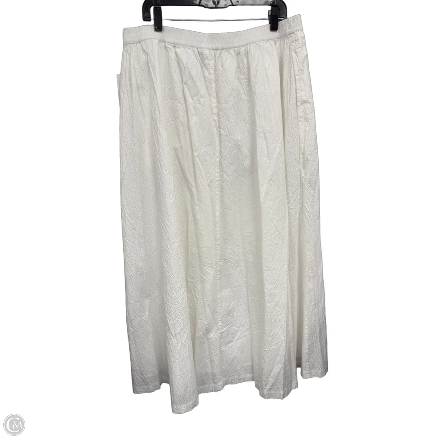 Skirt Maxi By A New Day In White, Size: Xl