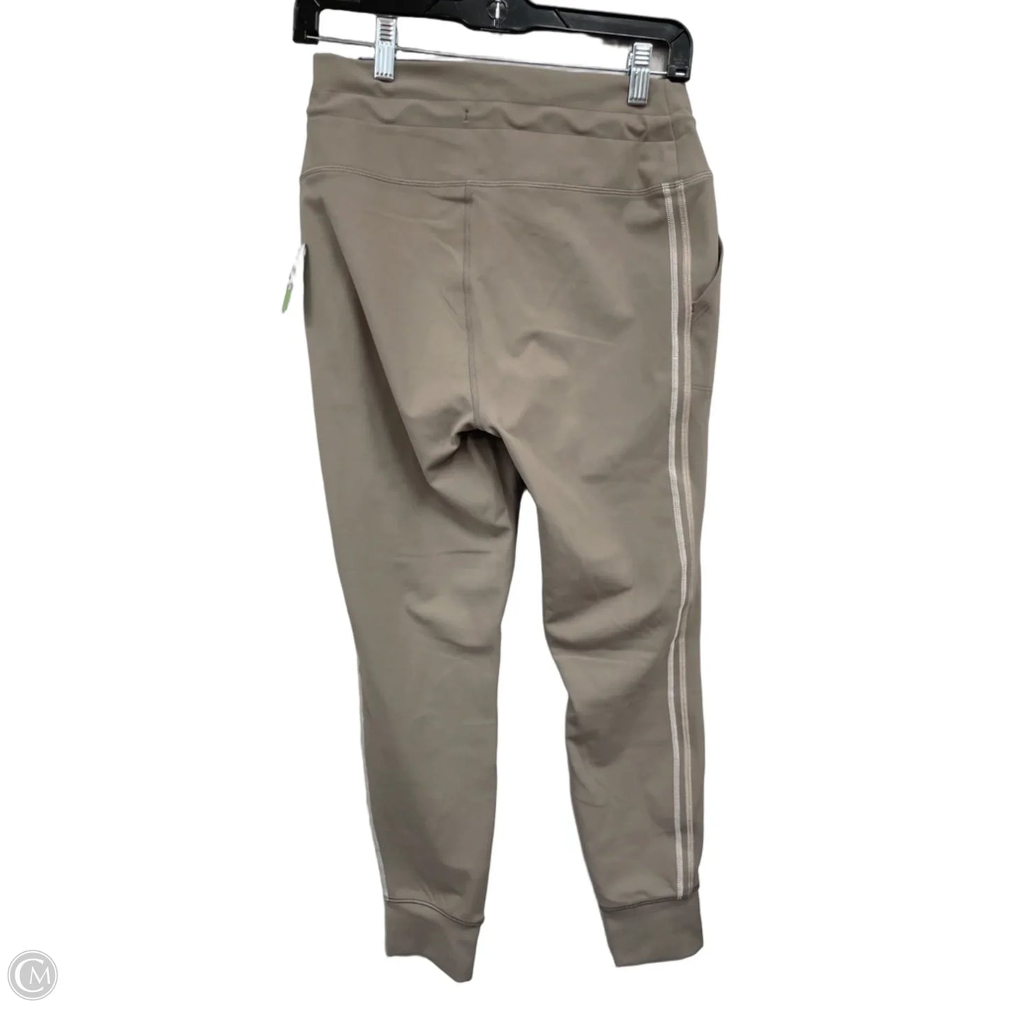Athletic Leggings By Avalanche In Tan, Size: L
