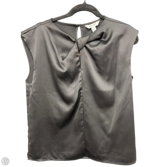 Top Sleeveless By Nine West In Black, Size: M