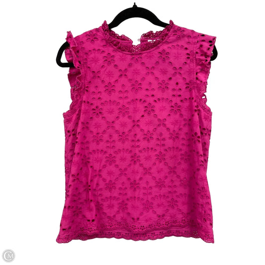 Top Short Sleeve By Clothes Mentor In Pink, Size: M