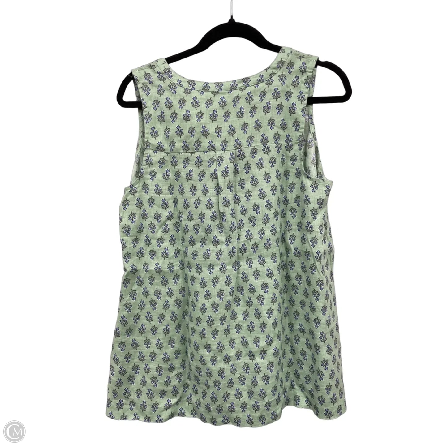 Top Sleeveless By Pure Jill In Floral Print, Size: Mp