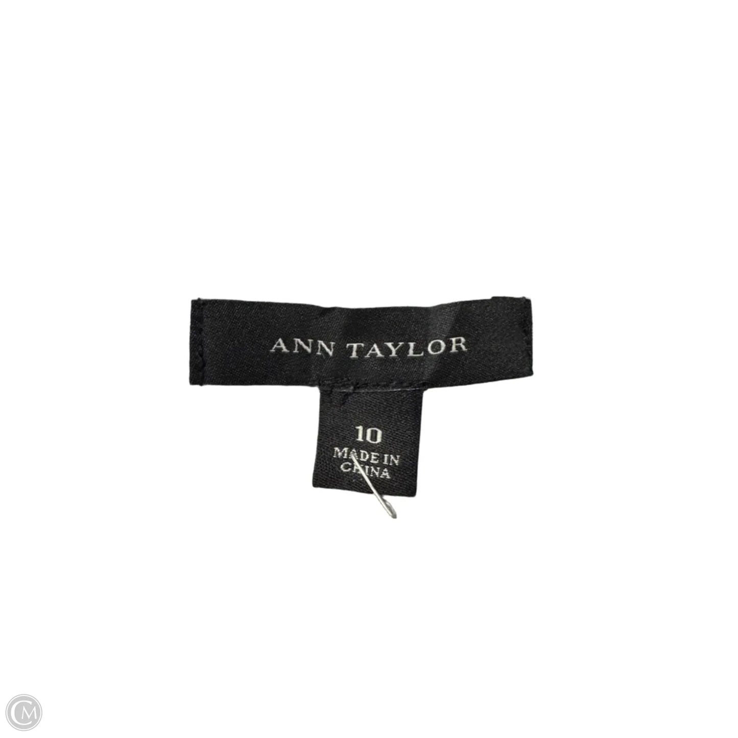 Blazer By Ann Taylor In Black, Size: 10