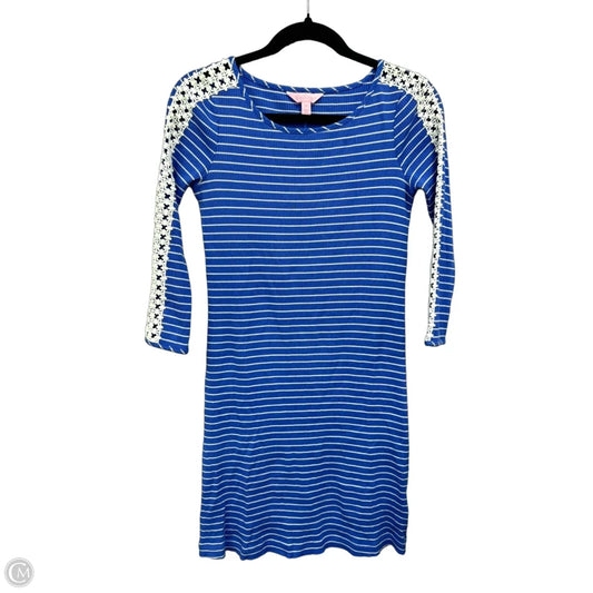 Dress Designer By Lilly Pulitzer In Striped Pattern, Size: Xs